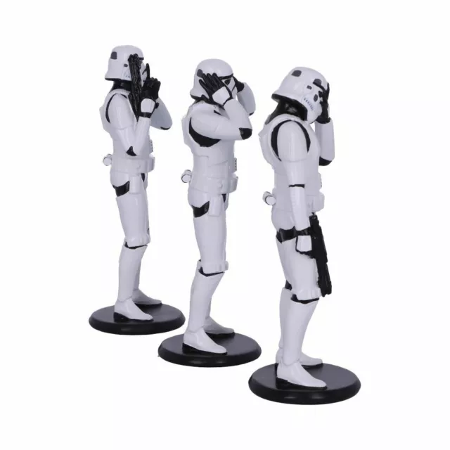 NEMESIS NOW Pack de 3 Figuras Three Wise Stormtroopers - B4889P9 2