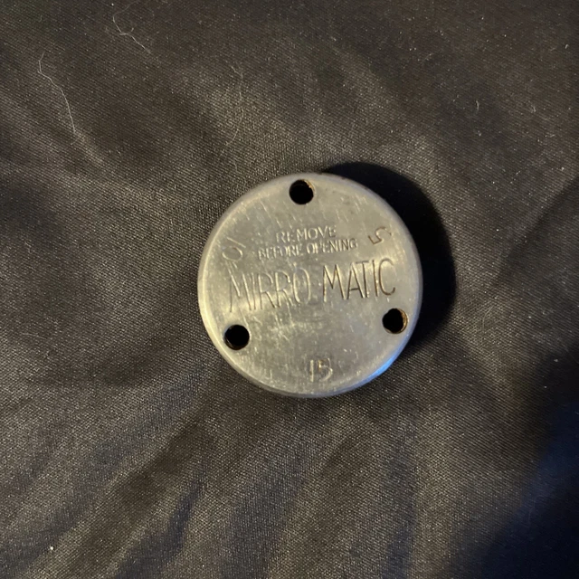 VINTAGE MIRROMATIC PRESSURE Cooker Jiggler Weight Regulator 5 10 15