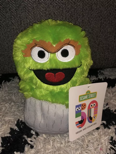 Sesame Street OSCAR THE GROUCH PLUSH 50th Anniversary 2019 Toy Factory Muppets