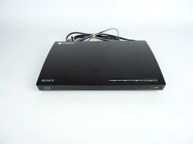 Sony BDP-BX18 Blu-ray DVD Disc Player HDMI Ethernet NO Remote UNTESTED
