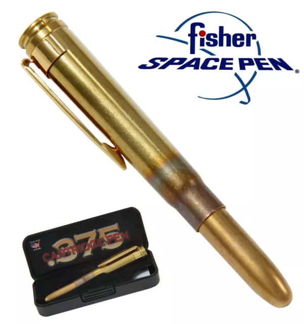 Fisher Space Pen / .375 H&H MAG Ballpoint Pen with Pocket Clip