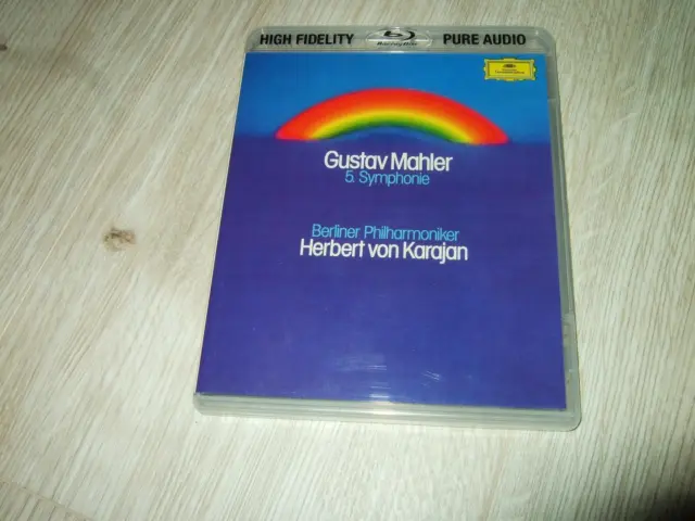 Karajan : Mahler 5. Symphonie  Blu-Ray Pure Audio Disc Dgg Eu