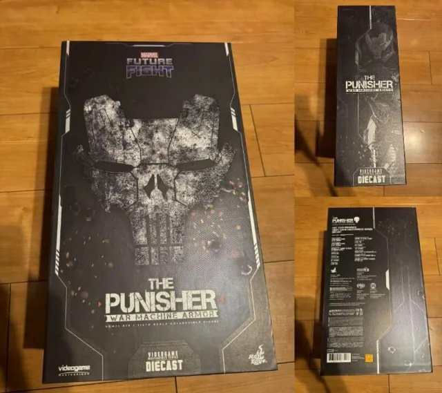Hot Toys VGM33D28 Marvel Future Fight 1/6 The Punisher War Machine Armor JP Used