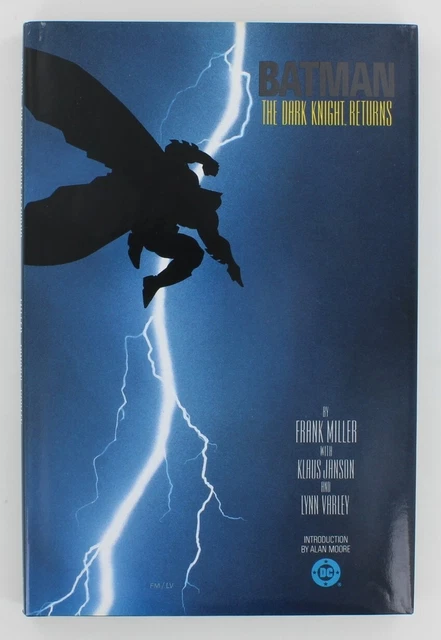 BATMAN: THE DARK Knight Returns By Frank Miller 1986 Hardcover/DJ DC ...