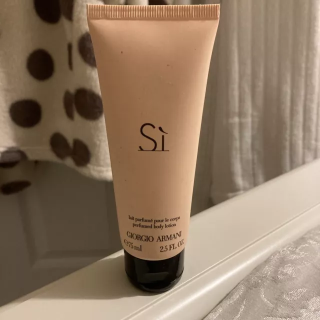Giorgio armani si deals body lotion 75ml