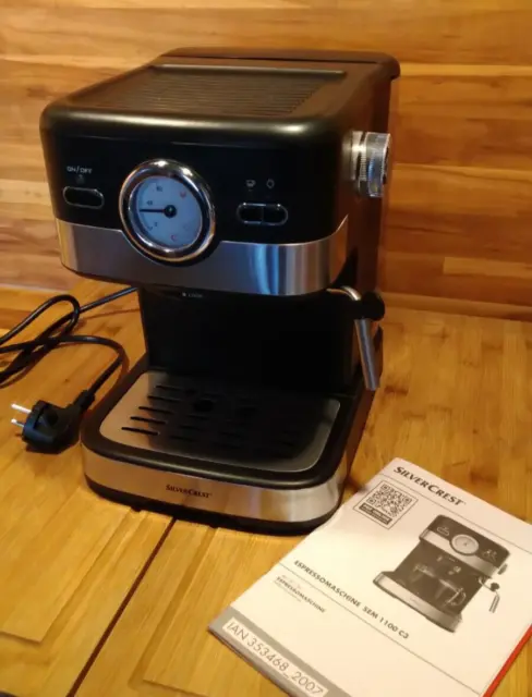 PicClick Defekt Espressomaschine, C3 EUR 10,00 SILVERCREST Kaffeeautomat, SEM 1100 Kaffeemaschine, DE -