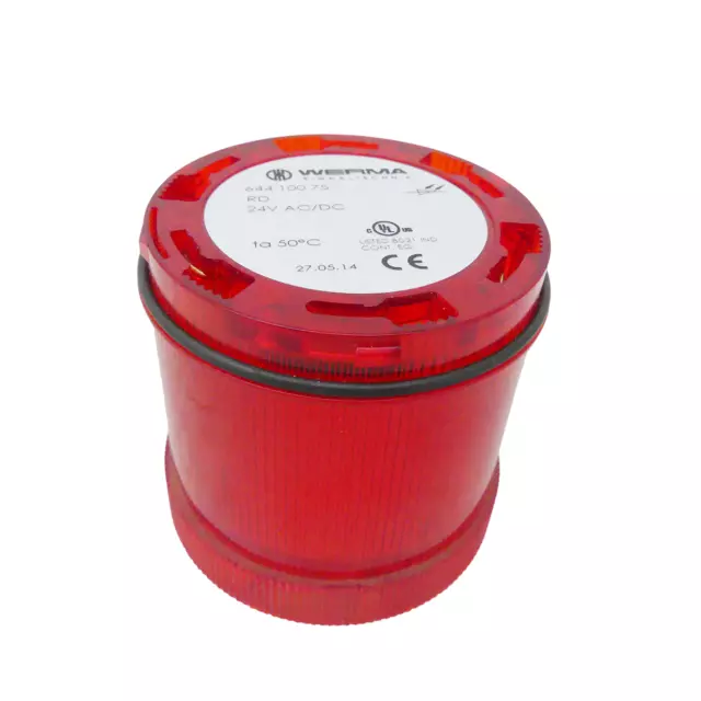 WERMA 64410075 644 10075 Elemento luminoso rosso - inutilizzato-