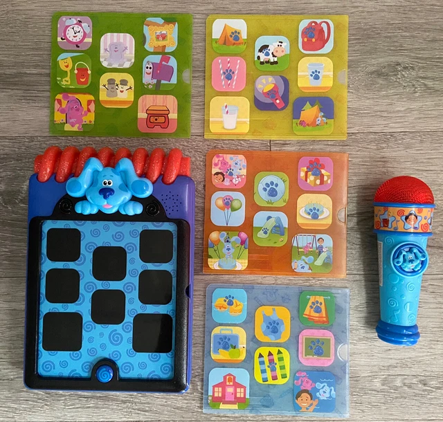 BLUES CLUES A Handy Dandy Notebook Light Up Musical Microphone Bundle