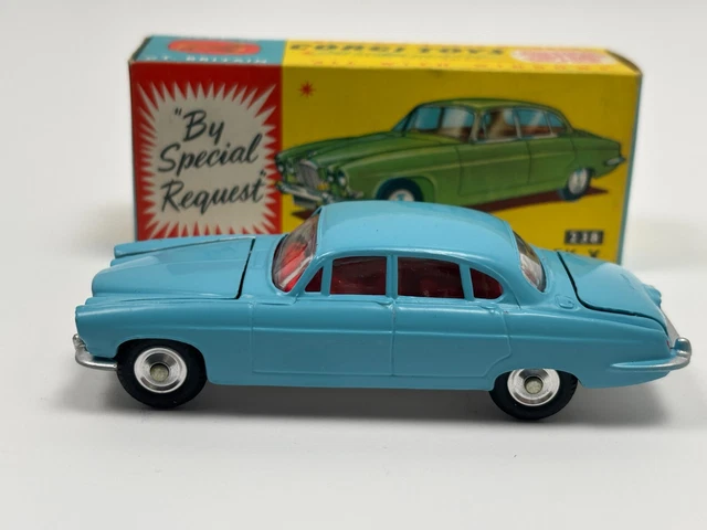 Corgi Toys MGA Sport Car 1/43 – Miniature Ancienne Années 1960 Boîte D’Origine