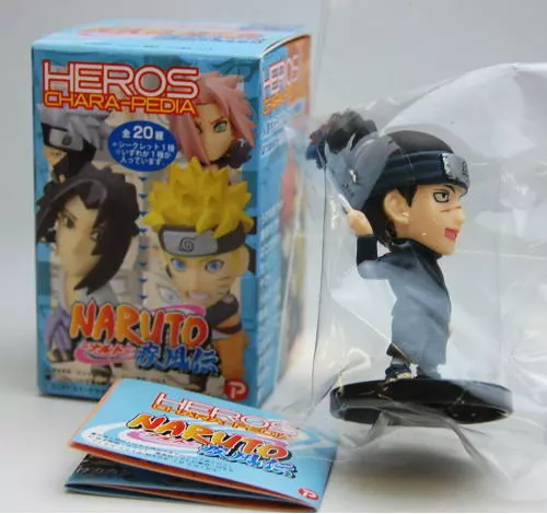 PLEX Anime Heroes Naruto Shippuuden Mini Big Head Figure Umino Iruka