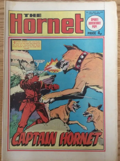 The Hornet #576 21/9/74 Bernard Briggs, Wilson At War, DC Thompson UK Comic