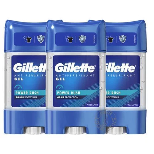 Gillette Potencia Prisa Gel Desodorante Duradero Fresco Limpiar Aroma Valor De 3