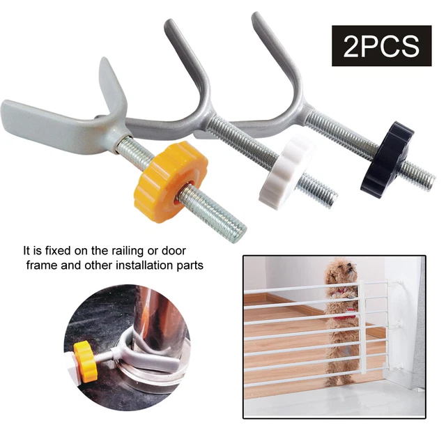 M10 Easy Install Y Spindle Rod Doorways Gate Screw Bolt Baby Pet Safety