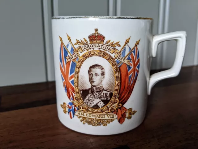 Commemorative Mug For King Edward V111 May 1937 Coronation