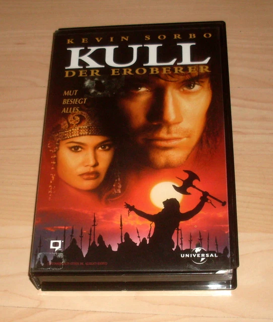 VHS FILM Kull Der Eroberer Kevin Sorbo 80er 80s Fantasy Videokassette £10.19 PicClick UK