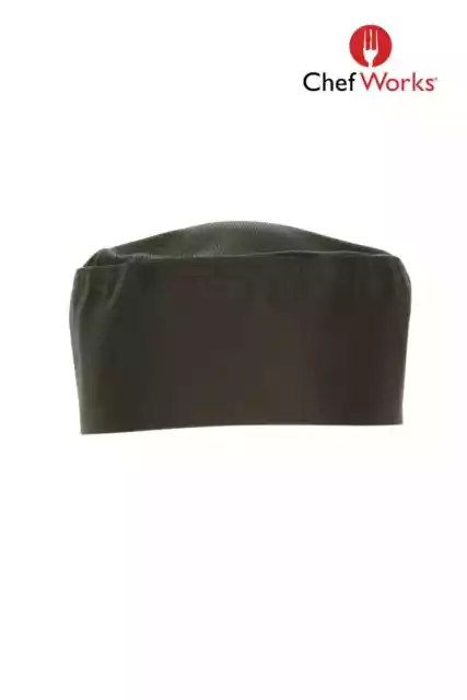 Chef Beanie Black Cool - Chef Works Unisex Chef Hat