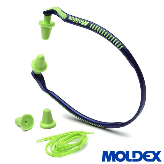 MOLDEX 6506 Jazz Band 25dB NRR Hearing Protector Reusable Ear Plugs