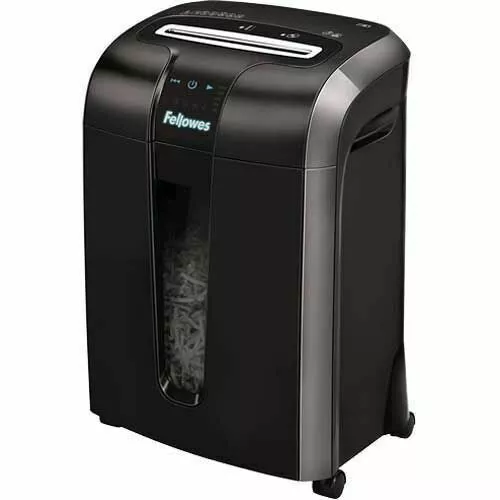 Fellowes 4601001 Powershred 73Ci Cross-Cut Shredder - Black