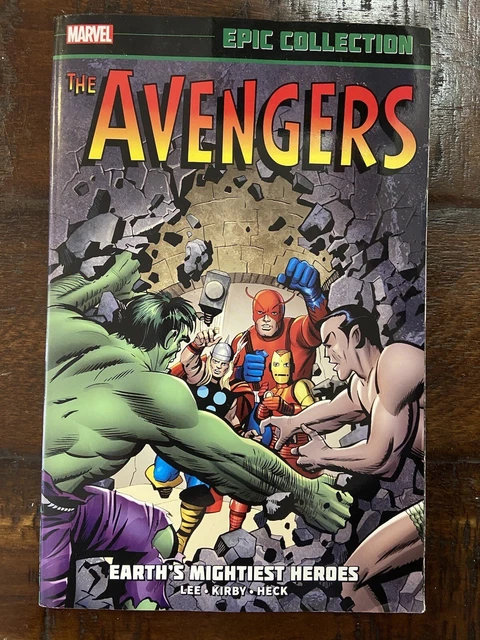 Avengers Epic Collection Earth's Mightiest Heroes VOL 1 TPB Volume 1 Marvel OOP