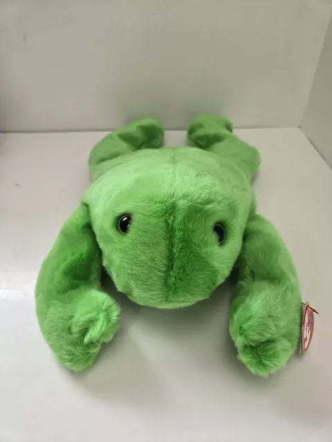 TY Beanie Buddy “Legs” the Frog Retired Vintage MWMT (13 inch)