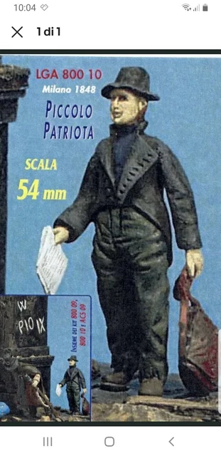 EMI 54mm Metal Kit "Little Patriot Milan 1848" NO BOX! RARE! LGA 800 10