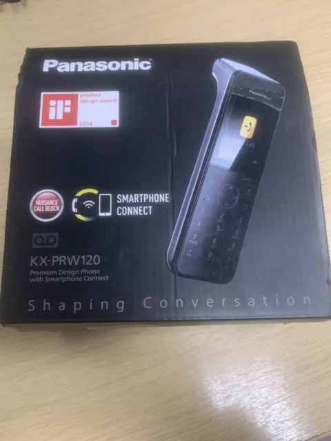 Panasonic KX PRW 120 Answer Telephone Digital Landline Cordless Smartphone New