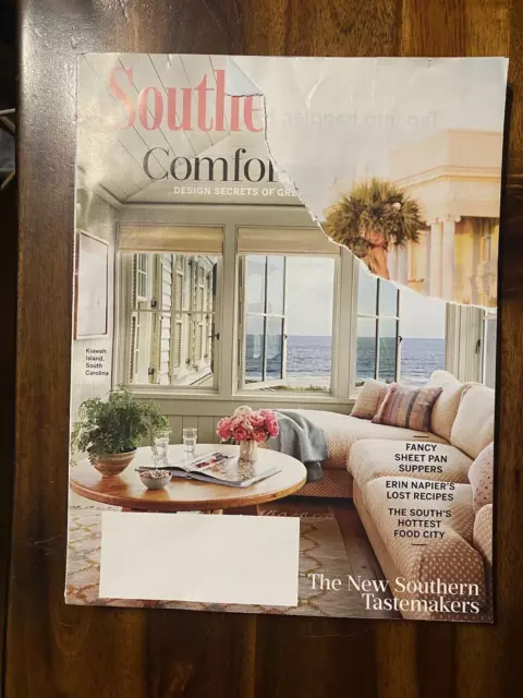 Southern Living Magazine-August 2021-Comfort & Style- new, unread, see notes