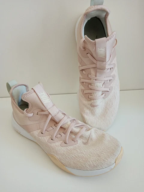 NIKE FOUNDATION ELITE TR 2 Trainers White Pink UK8 CU2918 001