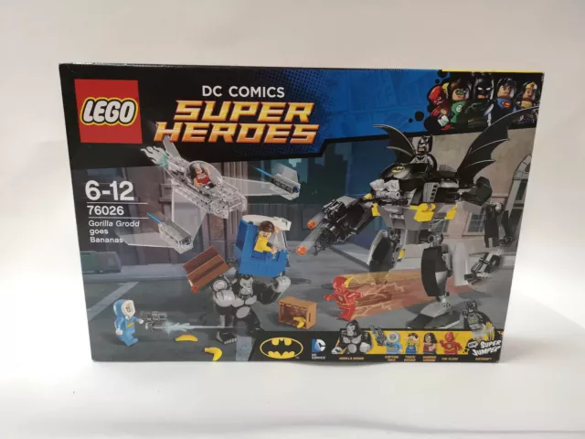 LEGO DC COMICS Super Heroes-76026-Gorilla Grodd en folie- batman neuf et scellé