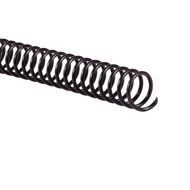 GBC Color Coil Binding Spines, 13 mm, Black, 100 Pack