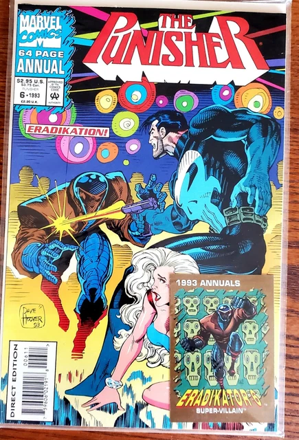 Marvel Comics: The Punisher Annual #6 1993 w/card