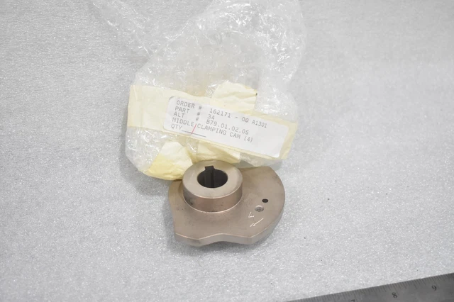 Dynaric 34 B79.01.02.05 Right Clamping Cam 3/4" Inch Bore, 3.60" Od