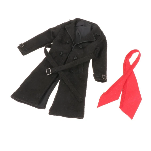 MANTEAU DE FIGURINE pour femmes, échelle 1/6, vêtements pour figurines EUR 17,10 - FR