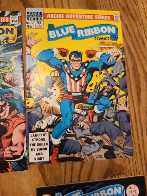 LOT 5 Archie/Red Circle 1983 BLUE RIBBON COMICS 2 4 5 7 5