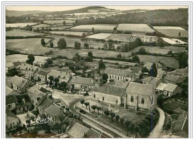 58.Brassy.vue Aerienne.cpm-Cpsm.
