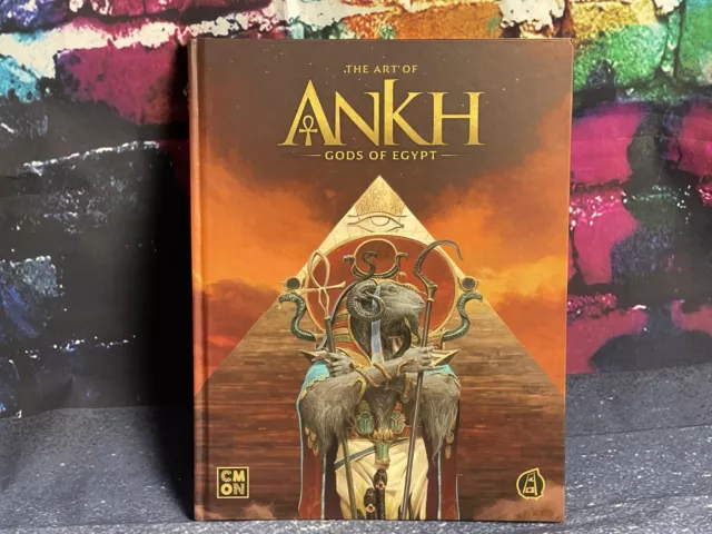 The Art of Ankh Gods of Egypt artbook Hardcover Art Book CMON Kickstarter