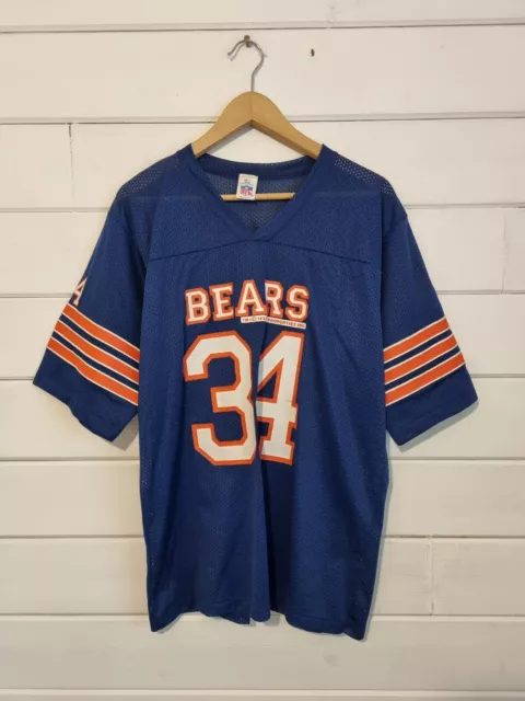 OFFICIAL CHICAGO BEARS Vintage Retro NFL Shirt 34 Size Large