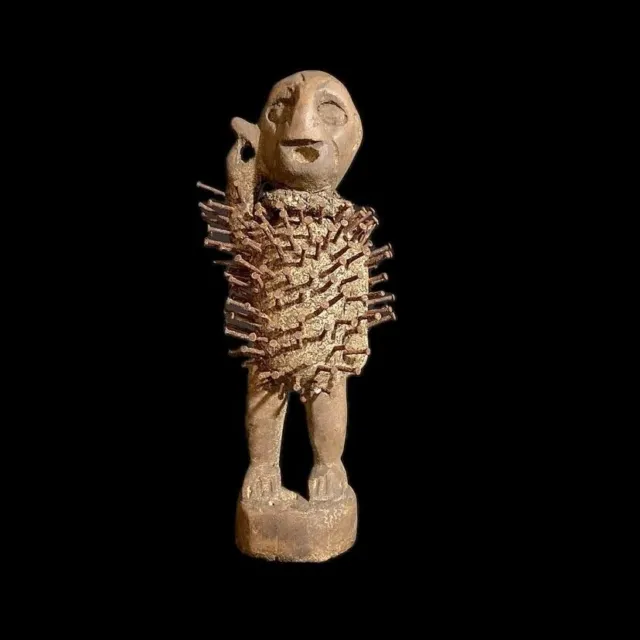 Figurine africaine en bois sculpté, décoration de maison, figurine de...