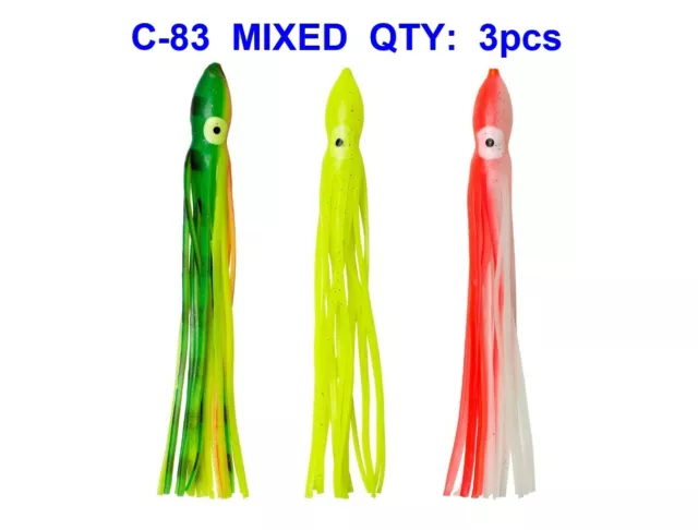 DAM 3 MADCAT A-STATIC 15cm OCTOPUS MUPPETS FOR CATFISH LINE BRAID RIG SQUID LURE