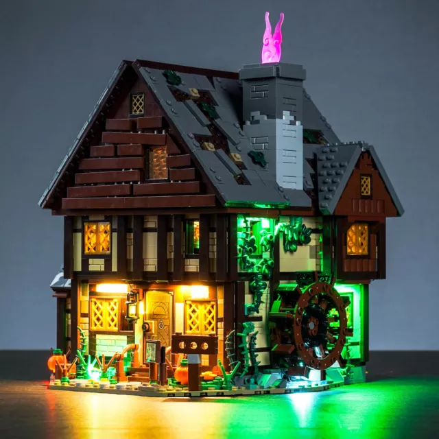 BrickBling Licht Kit für LEGO Hocus Pocus: The Sanderson Sisters' Cottage 21341