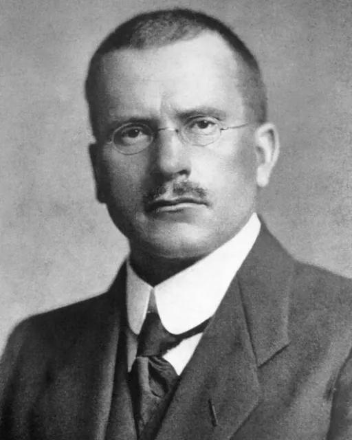 Swiss Psychiatrist CARL GUSTAV JUNG Glossy 8x10 Photo Poster Theorist Print