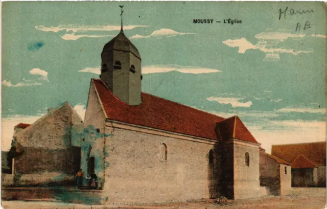 CPA AK Moussy L'Église. (490904)