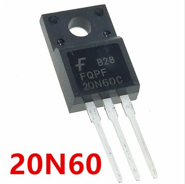 2pcs FQPF20N60C FCPF20N60C 20N60C3 P20NM60FP 20N60 Transistor TO220F - View #3
