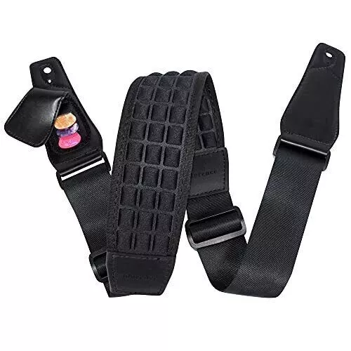 Guitar Strap Acoustic Electric Guitars Double Bass Shoulder Padded Belt / Pick