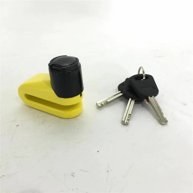 Motohart Motorcycle Motorbike Trigger Disk Disc Lock Heavy Duty 5.5mm