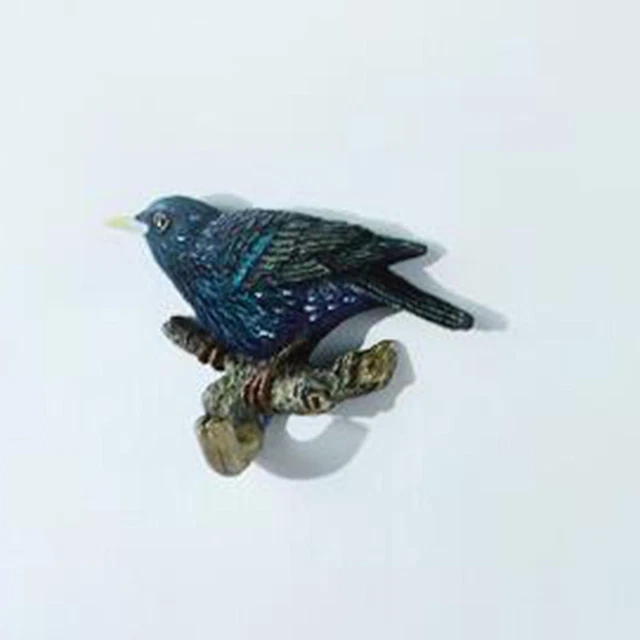 Reusable Resin Wall Coat Hook Birds On A Branch Hanger for Hat Scarf Jackets