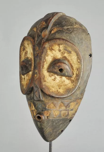 Rare initiation GOMA wood  mask Congo DRC Bembe African Tribal Art 1110 3