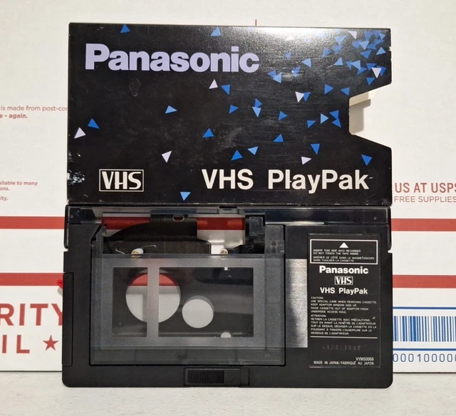 PANASONIC PLAYPAK VHSC to VHS Motorized Tape Converter Adapter