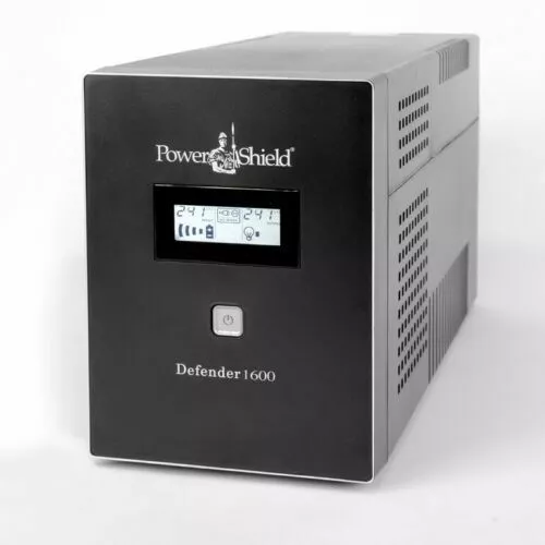 PowerShield Defender 1600VA / 960W Line Interactive UPS AVR 6 Australian Outlets