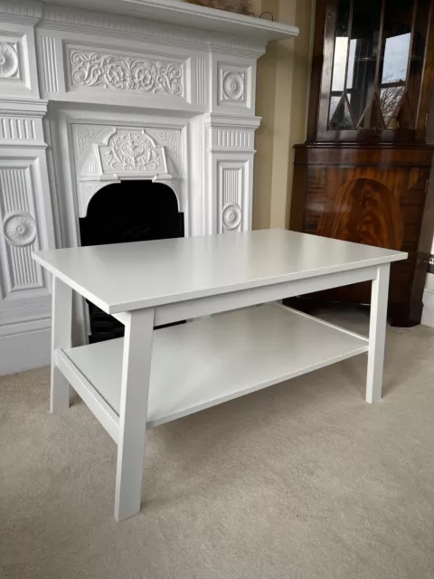 Ikea coffee table Lunnarp White